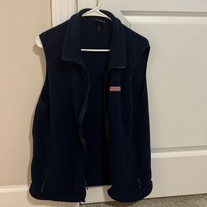 Men’s vineyard vines navy vest size medium